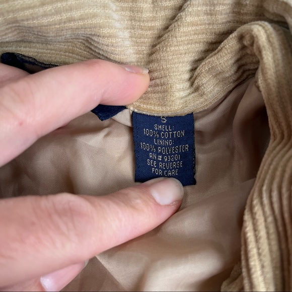 RAG Tan Corduroy Jacket - Size S - Picture 12 of 12
